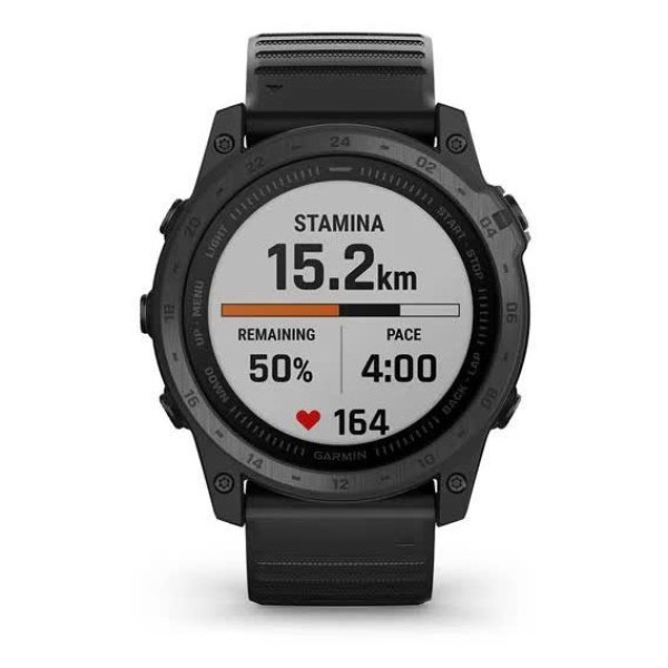 Garmin Tactix 7 – Standard Edition Premium Tactical GPS Watch with Silicone Band (010-02704-00/01)
