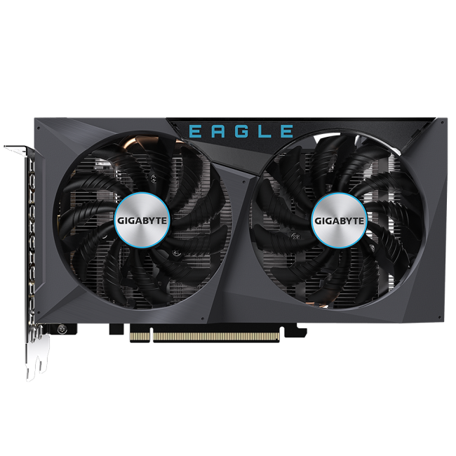 Видеокарта GIGABYTE GeForce RTX3050 8Gb EAGLE OC (GV-N3050EAGLE OC-8GD)