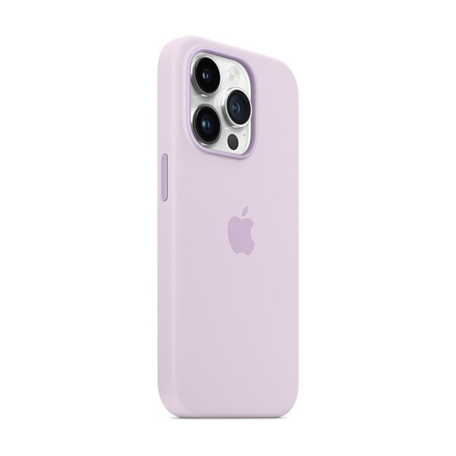 Apple iPhone 14 Pro Silicone Case with MagSafe - Lilac (MPTJ3)