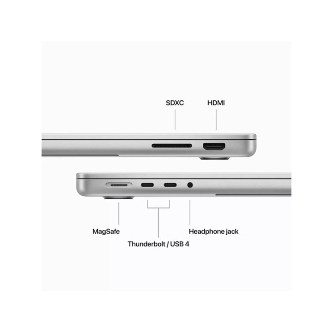 Ноутбук Apple MacBook Pro 16" Silver Late 2023 (Z1AJ0019G)