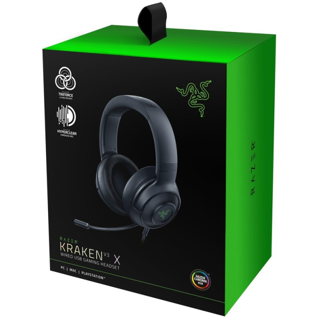 Razer Kraken V3 X Black FRML Packaging (RZ04-03750300-R3M1)