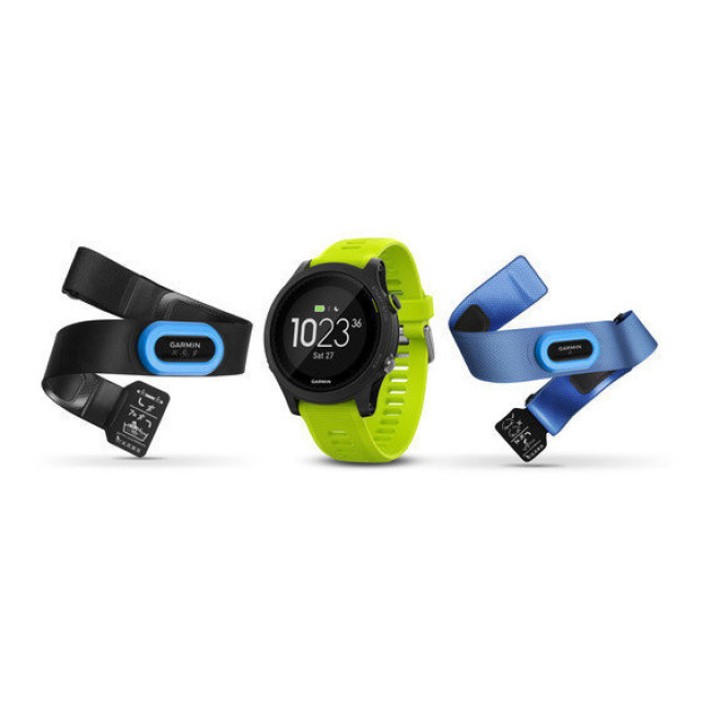 Смарт-часы Garmin Forerunner 935 Tri-bundle Black with Yellow Straps (010-01746-06/010-01746-02/010-01746-03)