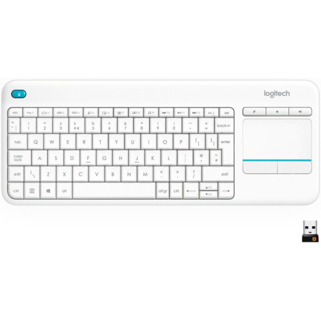 Logitech K400 Plus White UA (920-007146)