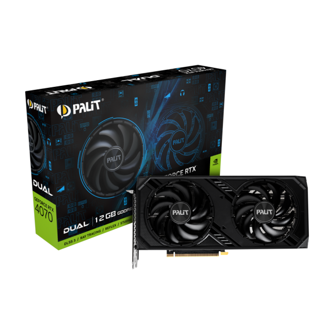 Palit GeForce RTX 4070 Dual (NE64070019K9-1048D)