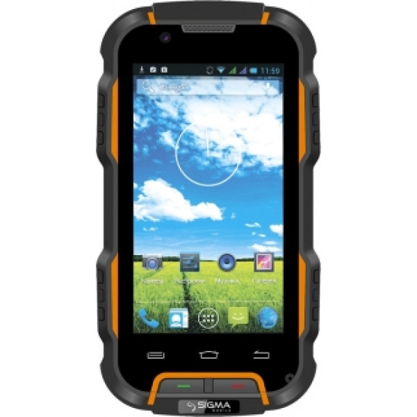Смартфон Sigma mobile X-treme PQ22A (Black Orange)