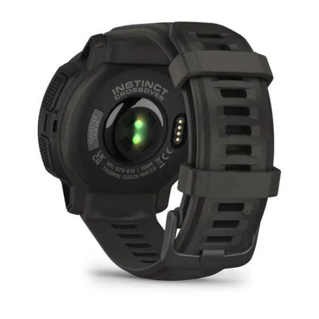 Смарт-часы Garmin Instinct Crossover Solar Graphite (010-02730-11/01)