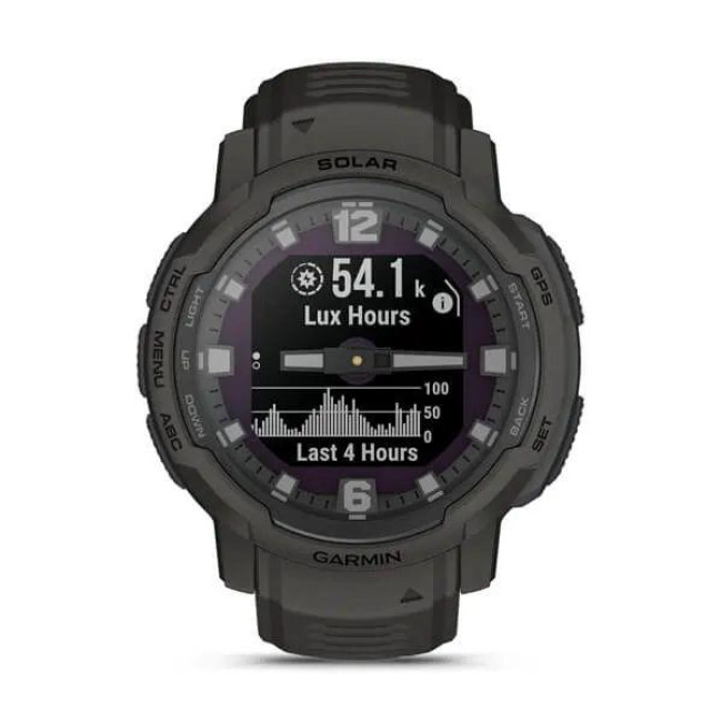 Смарт-часы Garmin Instinct Crossover Solar Graphite (010-02730-11/01)