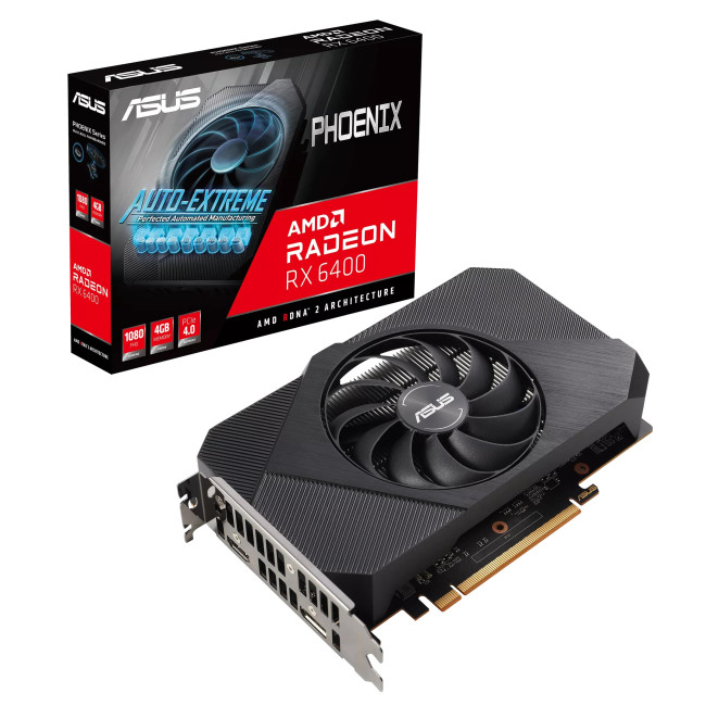 Видеокарта Asus Radeon RX 6400 4Gb (PH-RX6400-4G)