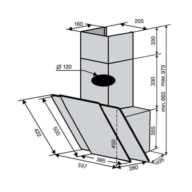 Ventolux TORINO 60 BG/X (750) PB