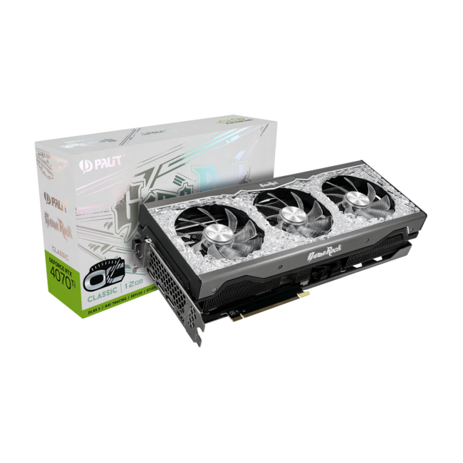 Видеокарта Palit GeForce RTX 4070 Ti GameRock Classic OC (NED407TH19K9-1046G)