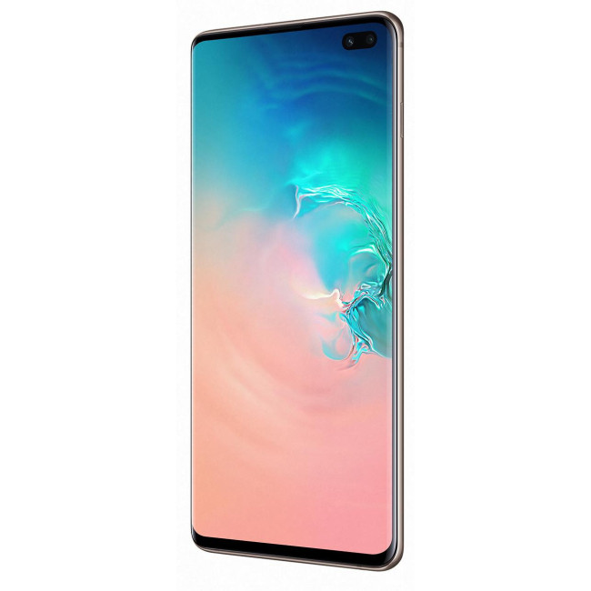 Смартфон Samsung Galaxy S10+ SM-G975 DS 128GB White (SM-G975FZWD)