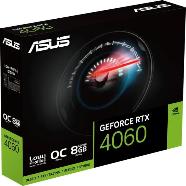 Видеокарта Asus GeForce RTX 4060 LP BRK OC 8192MB (RTX4060-O8G-LP-BRK)