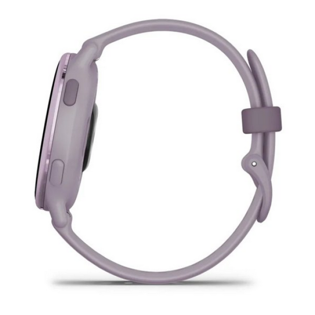 Garmin vivoactive 5 Metallic Orchid Aluminum Bezel with Orchid Case and Silicone (010-02862-13)