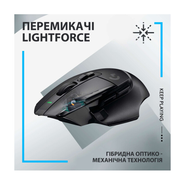 Мышь Logitech G502 X Lightspeed Wireless Black (910-006180)