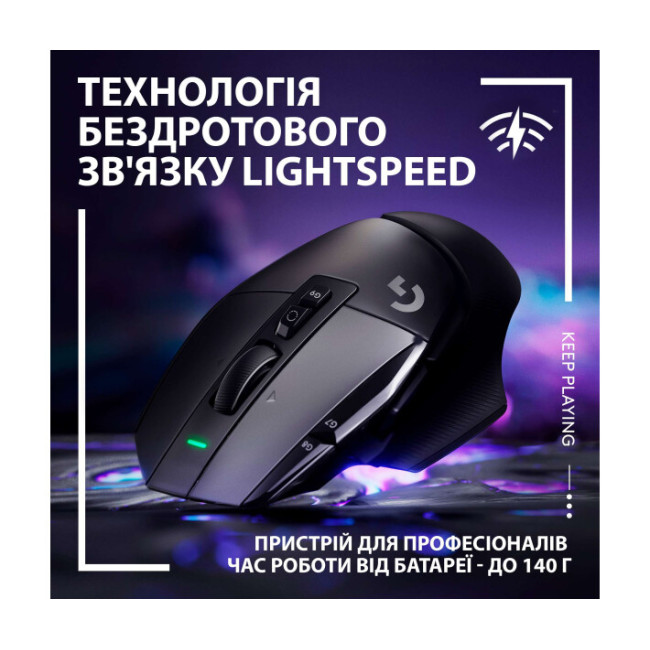 Мышь Logitech G502 X Lightspeed Wireless Black (910-006180)