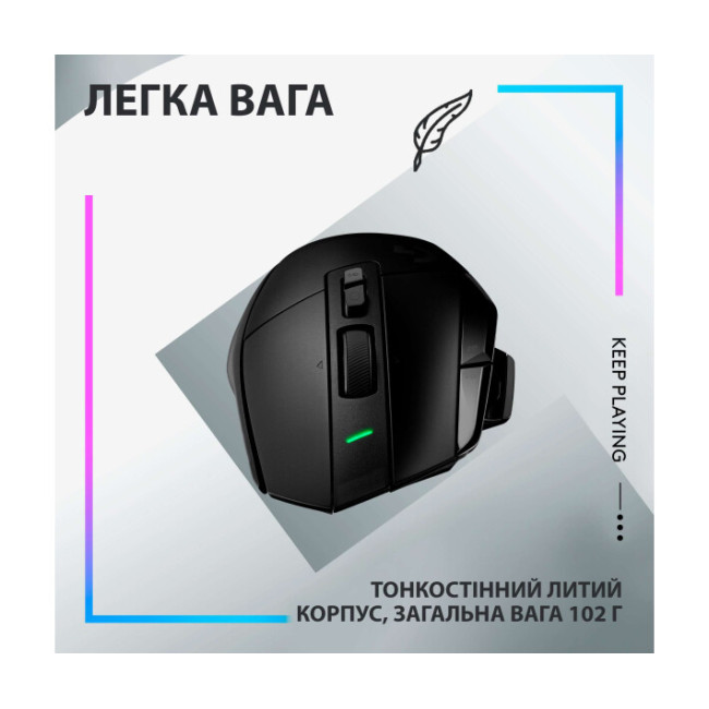 Мышь Logitech G502 X Lightspeed Wireless Black (910-006180)