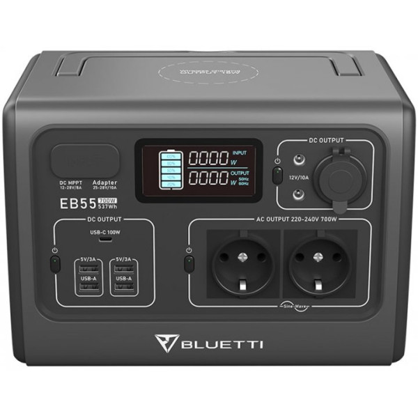 Bluetti PowerOak EB55: Compact and Powerful 537Wh Portable Power Station