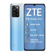 ZTE Blade A72 3/64GB Sky Blue