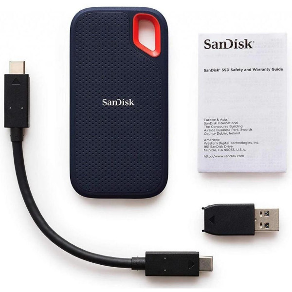 SSD накопитель SanDisk Extreme 2 TB (SDSSDE60-2T00-G25)