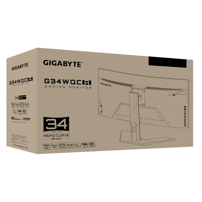 Монитор Gigabyte G34WQC A