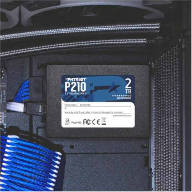 SSD накопитель PATRIOT P210 2 TB (P210S2TB25)