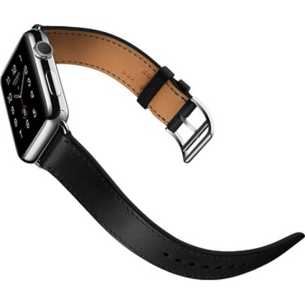 Умные часы Apple Watch Hermes Single Tour 38mm with Noir Leather Band (MLCP2)