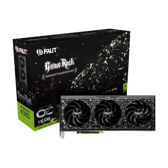 Видеокарта Palit GeForce RTX 4080 GameRock OC (NED4080S19T2-1030G)