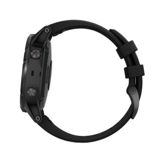 Garmin Fenix 5 Plus Sapphire Black with Black Band (010-01988-00/010-01988-01)