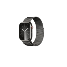 Apple Watch Series 9 GPS + Cellular 45mm Graphite S. Steel Case w. Graphite Milanese Loop (MRMX3)