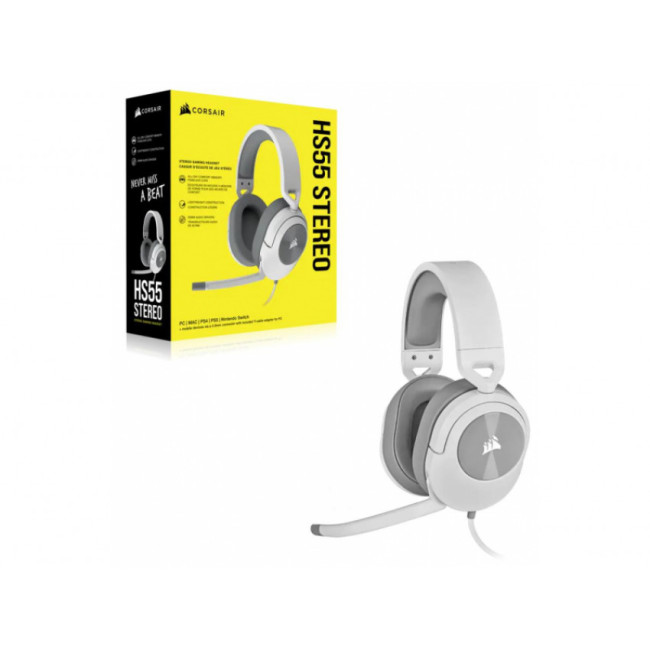 Наушники Corsair HS55 Stereo White (CA-9011261)