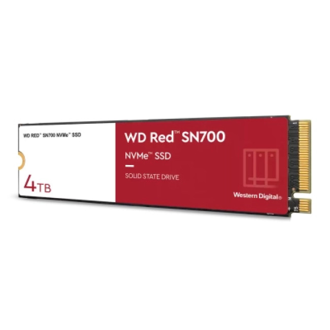 SSD накопитель WD Red SN700 4 TB (WDS400T1R0C)