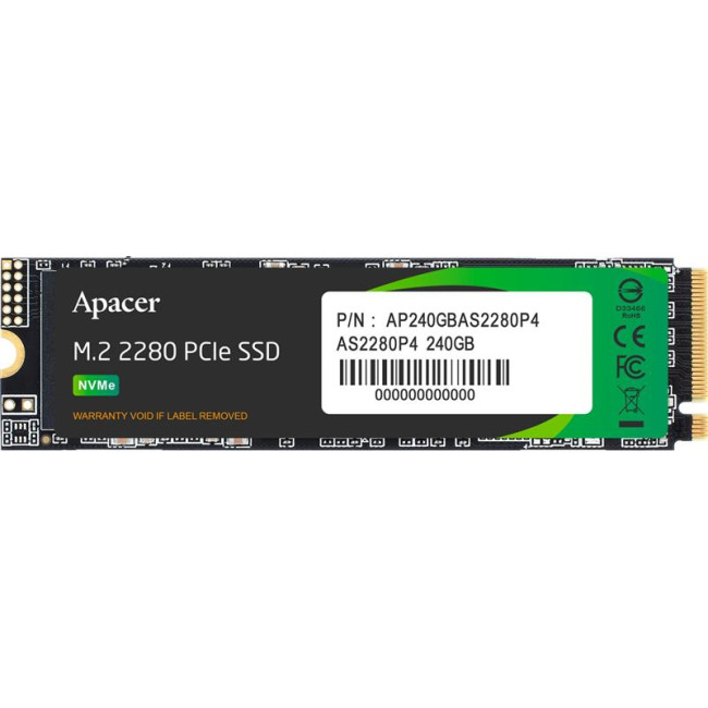 Apacer AS2280P4 240 GB (AP240GAS2280P4-1)