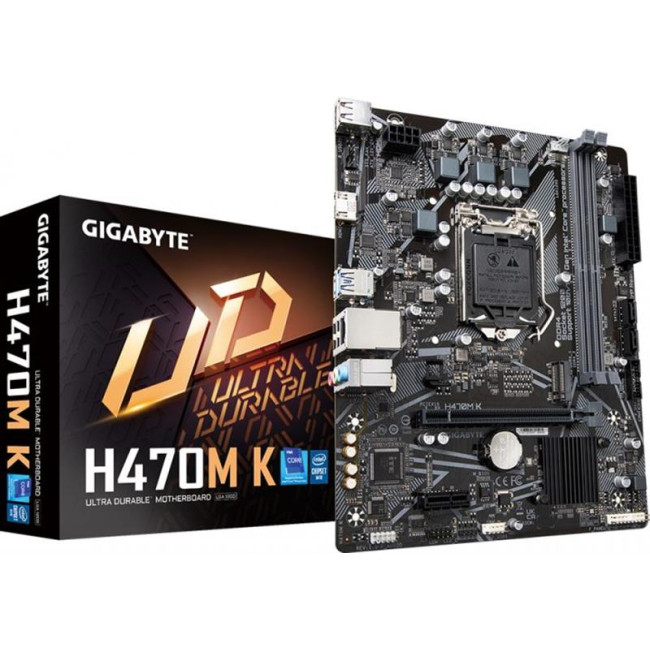 Материнська плата Gigabyte H470M K Socket 1200