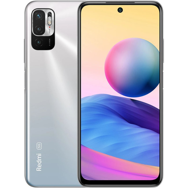 Смаpтфон Xiaomi Redmi Note 10 5G 6/128GB Chrome Silver