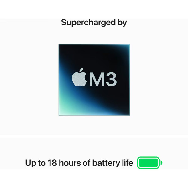 Apple MacBook Air 15" M3 2024 Midnight (MRYU3)