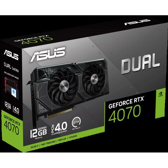 ASUS GeForce RTX4070 12Gb DUAL (DUAL-RTX4070-12G)