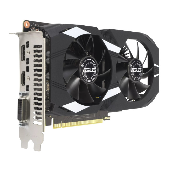 Видеокарта ASUS Dual GeForce GTX 1630 OC Edition 4GB GDDR6 (DUAL-GTX1630-O4G)