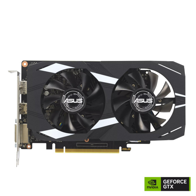 Видеокарта ASUS Dual GeForce GTX 1630 OC Edition 4GB GDDR6 (DUAL-GTX1630-O4G)