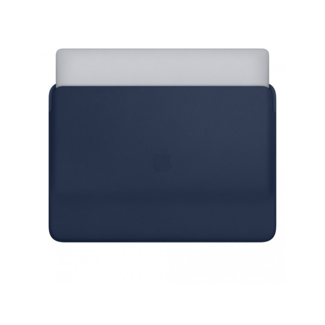 Чехол для ноутбука Apple Leather Sleeve for 16" MacBook Pro - Midnight Blue (MWVC2)