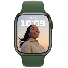 Apple Watch Series 7 GPS 41mm Green Aluminum Case With Green Sport Band (MKN03)