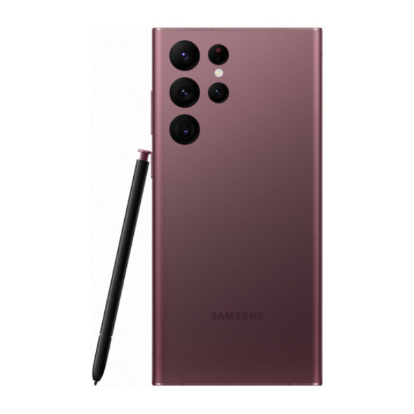 Смартфон Samsung Galaxy S22 Ultra 8/128GB Burgundy (SM-S908BDRDSEK)