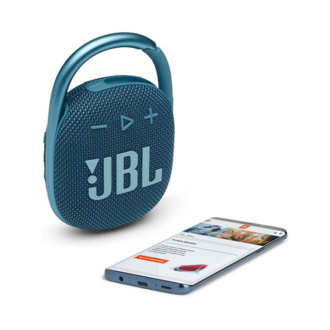 Портативная Bluetooth-колонка JBL Clip 4 Blue (JBLCLIP4BLU)