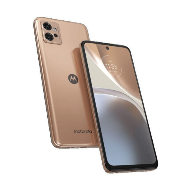 Смаpтфон Motorola Moto G32 6/128GB Rose Gold (PAUU0028)