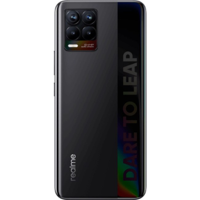 Смаpтфон Realme 8 6/128GB Cyber Black NFC (Global Version)