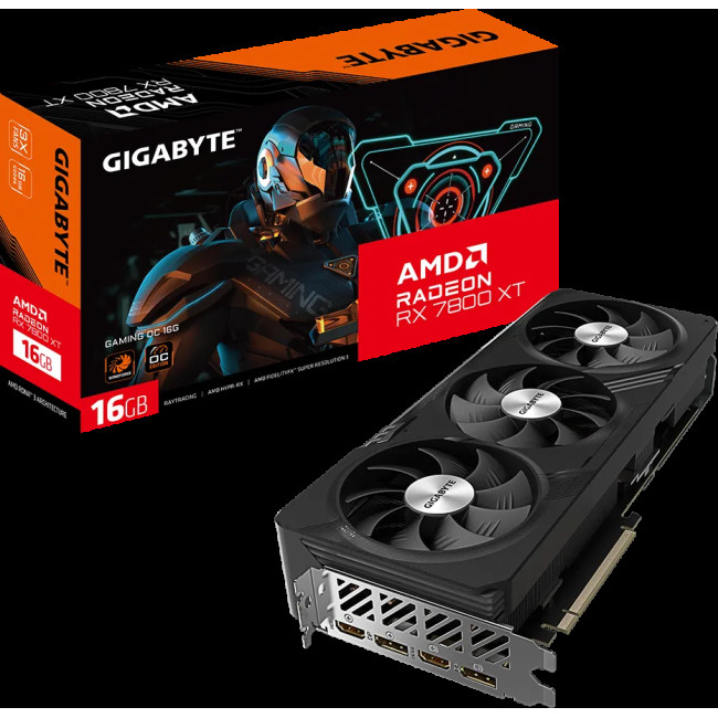 Gigabyte Radeon RX 7800 XT 16Gb GAMING OC (GV-R78XTGAMING OC-16GD)