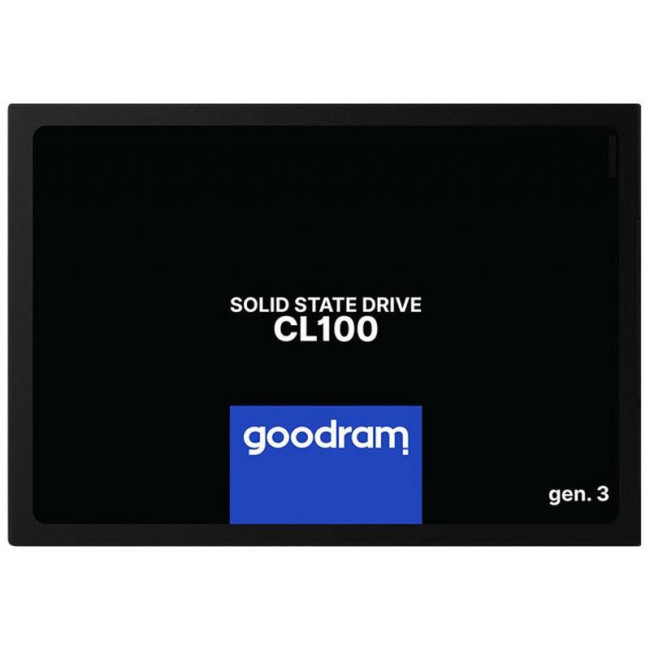 SSD  240GB GOODRAM CL100 GEN.3 2.5" SATAIII 3D TLC (SSDPR-CL100-240-G3)