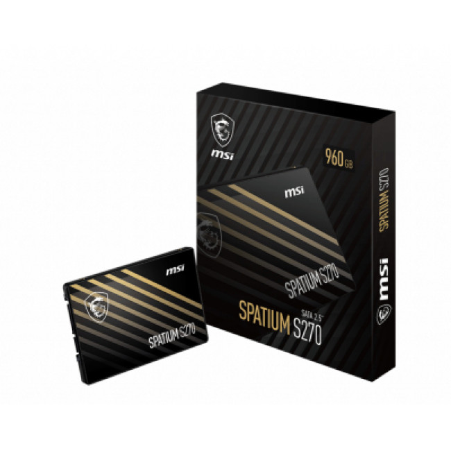 SSD накопитель MSI Spatium S270 240 GB (S78-440N070-P83)