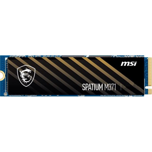 SSD  500GB MSI Spatium M371 M.2 2280 PCIe 4.0 x4 NVMe 3D NAND TLC (S78-440K160-P83)