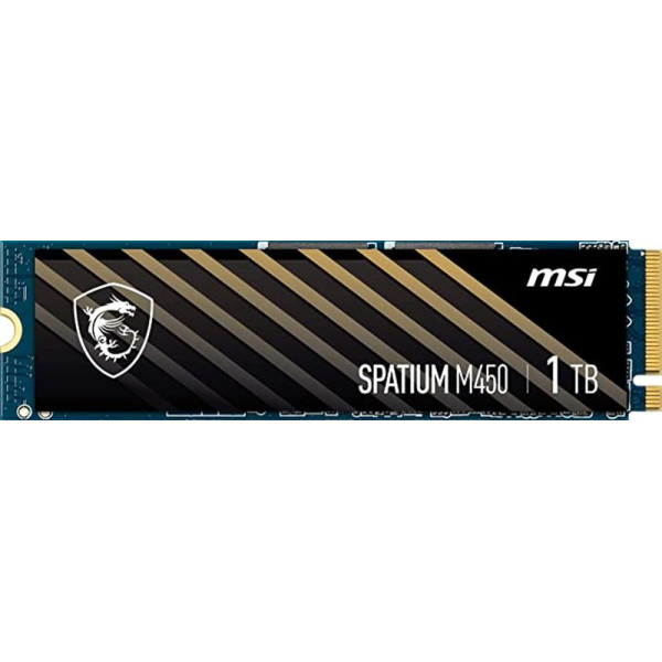 SSD 1TB MSI Spatium M450 M.2 2280 PCIe 4.0 x4 NVMe 3D NAND TLC (S78-440L920-P83)