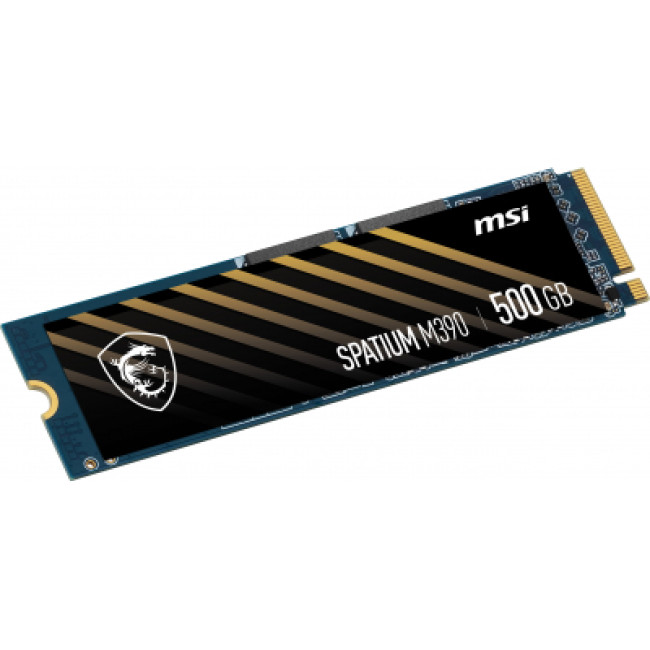 SSD  500GB MSI Spatium M390 M.2 2280 PCIe 3.0 x4 NVMe 3D NAND TLC (S78-440K070-P83)